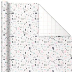 Hallmark Modern Muted 3-Pack Wrapping Paper, 55 Sq. Ft. Total 13 Hallmark Modern Muted 3-Pack Wrapping Paper, 55 Sq. Ft. Total -Hallmark shop Modern Muted 3Pack Wrapping Paper Rolls 5EWR6369 04