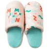 Hallmark Moms Just Want To Have Fun Slippers With Sound, Small/Medium -Hallmark shop Moms Just Want To Have Fun Slippers With Music 1SLP1016 01