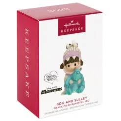 Hallmark Disney/Pixar Precious Moments Monsters, Inc. Boo And Sulley Porcelain Ornament -Hallmark shop Monsters Inc. Boo and Sulley Keepsake Ornament 3999QXD6629 04