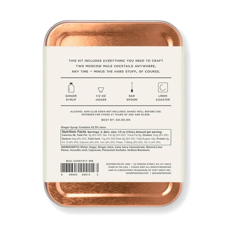 Moscow Mule Cocktail Kit 4 Moscow Mule Cocktail Kit - Image 2