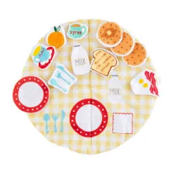 Mud Pie Breakfast Interactive Cloth Baby Book -Hallmark shop Mud Pie Breakfast Cloth Book for Baby 11480077 03