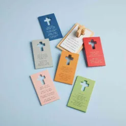 Mud Pie Children's Prayer Puzzle Stacker, Set Of 8 -Hallmark shop Mud Pie Prayer Puzzle Stacker 10760202 03