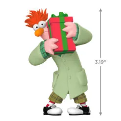 Hallmark Disney The Muppets Dr. Bunsen Honeydew And Beaker Ornaments, Set Of 2 -Hallmark shop Muppets Dr. Bunsen and Beaker Keepsake Ornaments 2999QXD6759 03