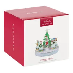 Hallmark Snowtop Lodge Christmas Concert Tabletop Decoration With Light And Sound -Hallmark shop Musical Snowmen Ornaments Keepsake Decoration 1QFM3929 04