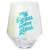 Hallmark Jumbo My Big Ass Stemless Wine Glass, 40 Oz. -Hallmark shop My Big Ass Stemless Wine Glass 1BIR1262 01