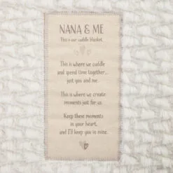 Nana And Me Cuddle Blanket, 50x60 -Hallmark shop Nana And Me Cuddle Blanket 5004740028 03