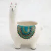 Natural Life Cream Ceramic Llama Planter -Hallmark shop Natural Life Cream Ceramic Llama Planter PLNT073 01