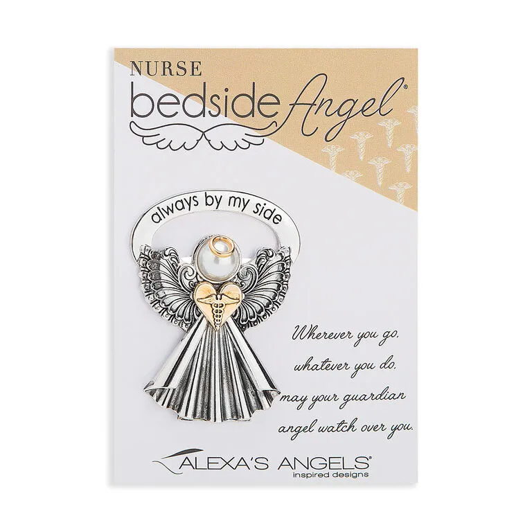 Roman Nurse Bedside Angel, 2.5" H 3 Roman Nurse Bedside Angel, 2.5" H - Image 2