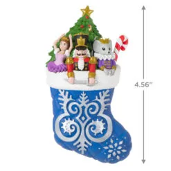 Hallmark Stocking Stuffers Ornament -Hallmark shop Nutcracker Ballet Stocking Keepsake Ornament 1999QXR8107 03