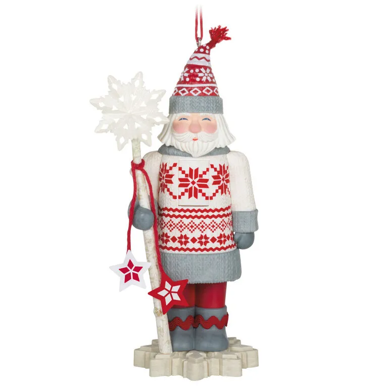 Hallmark Noble Nutcrackers Snowfall Prince Ornament 3 Hallmark Noble Nutcrackers Snowfall Prince Ornament