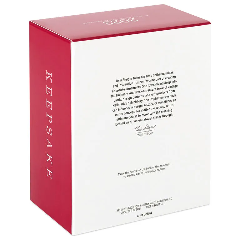 Hallmark Noble Nutcrackers Snowfall Prince Ornament 7 Hallmark Noble Nutcrackers Snowfall Prince Ornament - Image 5