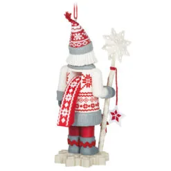 Hallmark Noble Nutcrackers Snowfall Prince Ornament 13 Hallmark Noble Nutcrackers Snowfall Prince Ornament -Hallmark shop Nutcracker in Sweater Keepsake Ornament 2499QXR8147 06