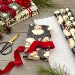 Hallmark Old-Fashioned Christmas 3-Pack Wrapping Paper, 120 Sq. Ft. -Hallmark shop OldFashioned Christmas 3Pack Wrapping Paper 5JXW1077 03