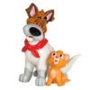 Hallmark Disney Oliver And Company 35th Anniversary Oliver And Dodger Ornament -Hallmark shop Oliver and Company Dog and Cat Keepsake Ornament 1899QXD6559 01