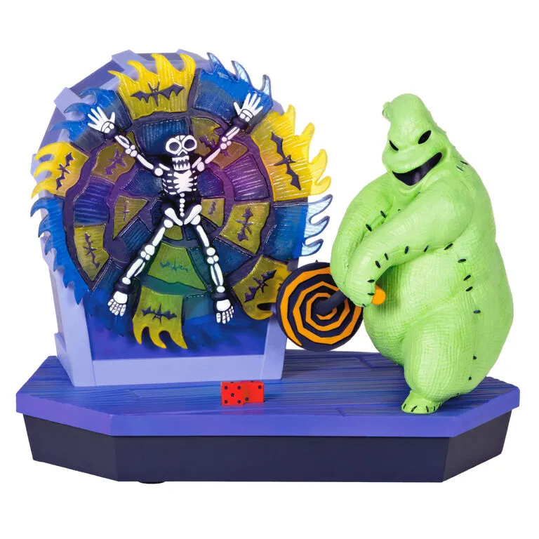 Hallmark Disney Tim Burton's The Nightmare Before Christmas 30th Anniversary Mr. Oogie Boogie Musical Ornament With Light And Motion 3 Hallmark Disney Tim Burton's The Nightmare Before Christmas 30th Anniversary Mr. Oogie Boogie Musical Ornament With Light And Motion