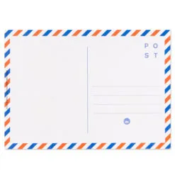 Hallmark Keep It Sunny Postcards, Book Of 10 -Hallmark shop Orange and Blue Keep It Sunny Postcards 1SOM3857 10