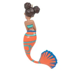 Hallmark Mythical Mermaids Ornament -Hallmark shop Orange and Blue Mermaid Keepsake Ornament 1799QXR8257 06