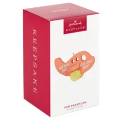 Hallmark Our Babymoon 2023 Wood Ornament -Hallmark shop Our Babymoon Wood Airplane Keepsake Ornament 1999QHX3099 04