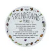 Enesco Our Name Is Mud Friendsgiving Plate