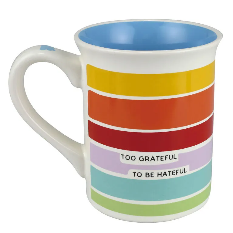 Our Name Is Mud Too Blessed Rainbow Mug, 16 Oz. 4 Our Name Is Mud Too Blessed Rainbow Mug, 16 Oz. - Image 2