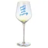 Hallmark Pairs Well With Frosting Wine Glass, 20 Oz. 2 Hallmark Pairs Well With Frosting Wine Glass, 20 Oz. -Hallmark shop Pairs Well With Frosting Wine Glass 1BIR1266 01