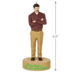 Hallmark Parks And Recreation Ron Swanson Ornament With Sound -Hallmark shop Parks and Rec Ron Swanson Keepsake Ornament 2199QXI7277 03