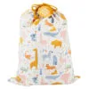 Hallmark 28" Pastel Animals Large Fabric Gift Bag With Tag -Hallmark shop Pastel Animals Fabric Gift Sack With Tag 1499EGB7167 01