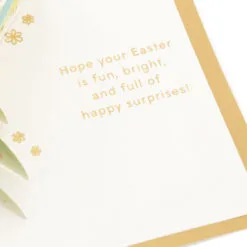 Hallmark Happy Surprises 3D Pop-Up Easter Card -Hallmark shop Pastel Eggs 3D PopUp Easter Card 1299IRC7072 03
