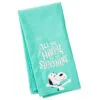 Hallmark Peanuts® All The Happy Snoopy Tea Towel -Hallmark shop Peanuts All the Happy Snoopy Teal Kitchen Towel 1PAJ3538 01