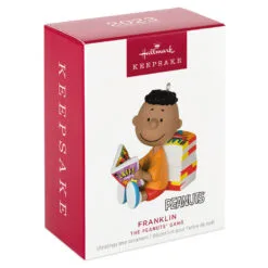 Hallmark The Peanuts® Gang Franklin Ornament -Hallmark shop Peanuts Franklin Reading Comics Keepsake Ornament 1899QXE3289 04