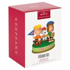 Hallmark The Peanuts® Gang Batter Up! Musical Ornament -Hallmark shop Peanuts Gang Watching Baseball Keepsake Ornament 3299QXI7059 04