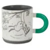 Hallmark Peanuts® All The Happy Snoopy Mug, 16oz. -Hallmark shop Peanuts Gray and Green All the Happy Snoopy Mug 1PAJ3537 01
