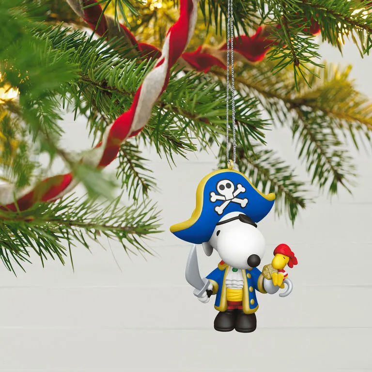 Hallmark Peanuts® Spotlight On Snoopy Pirate Snoopy Ornament 4 Hallmark Peanuts® Spotlight On Snoopy Pirate Snoopy Ornament - Image 2