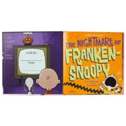 Hallmark Peanuts® The Nightmare Of Franken-Snoopy Book -Hallmark shop Peanuts Snoopy FrankenSnoopy Book With PopUp Ending 1HGN1524 03