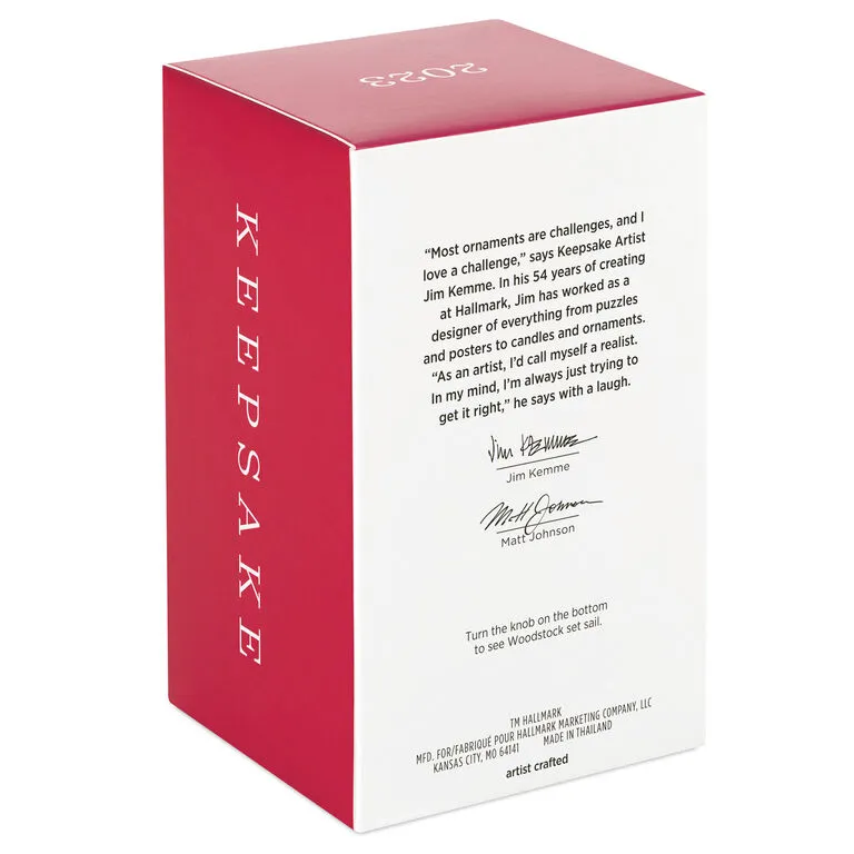 Hallmark The Peanuts® Gang Windward Woodstock Ornament 7 Hallmark The Peanuts® Gang Windward Woodstock Ornament - Image 5