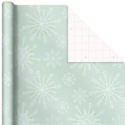 Hallmark Pink And Mint Assorted 3-Pack Christmas Wrapping Paper, 120 Sq. Ft. -Hallmark shop Pink and Mint Christmas Wrapping Paper Assortment 5JXW1083 04