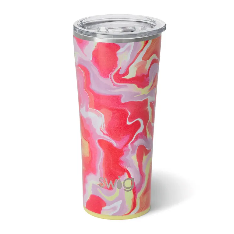 Swig Pink Lemonade Stainless Steel Tumbler, 22 Oz. 3 Swig Pink Lemonade Stainless Steel Tumbler, 22 Oz.