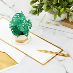 Hallmark Plant In Pot 3D Pop-Up Thinking Of You Card 17 Hallmark Plant In Pot 3D Pop-Up Thinking Of You Card -Hallmark shop Plant in Pot 3D PopUp Thinking of You Card 1299LAD2900 07