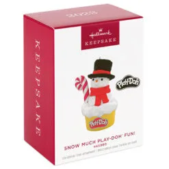 Hallmark Hasbro® Snow Much Play-Doh® Fun! Ornament -Hallmark shop PlayDoh Snowman Keepsake Ornament 1699QXI7307 04