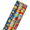 Hallmark Assorted Pokémon Wrapping Paper 3-Pack, 60 Sq. Ft. 2 Hallmark Assorted Pokémon Wrapping Paper 3-Pack, 60 Sq. Ft. -Hallmark shop Pokmon Wrapping Paper for Kids Birthdays 5EWR2645 01