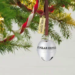 Hallmark The Polar Express™ Santa's Sleigh Bell 2023 Metal Ornament -Hallmark shop Polar Express Sleigh Bell Keepsake Ornament 1799QXI6069 02