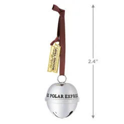 Hallmark The Polar Express™ Santa's Sleigh Bell 2023 Metal Ornament -Hallmark shop Polar Express Sleigh Bell Keepsake Ornament 1799QXI6069 03
