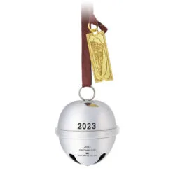 Hallmark The Polar Express™ Santa's Sleigh Bell 2023 Metal Ornament -Hallmark shop Polar Express Sleigh Bell Keepsake Ornament 1799QXI6069 06