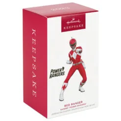 Hallmark Hasbro® Power Rangers® Red Ranger Ornament -Hallmark shop Power Rangers Red Ranger Keepsake Ornament 1899QXI7197 04
