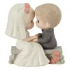 Precious Moments You're My Always Bride And Groom Figurine, 4.37" 2 Precious Moments You're My Always Bride And Groom Figurine, 4.37" -Hallmark shop Precious Moments Bride and Groom on Bench Figurine 212005 01