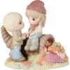 Precious Moments May Your Blessings Be Bountiful Figurine, 7" -Hallmark shop Precious Moments Couple With Cornucopia Figurine 211022 01