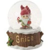 Precious Moments Gnaughty Or Gnice Gnomes Musical Snow Globe, 5.5" -Hallmark shop Precious Moments Gnomes Musical Snow Globe 211107 01