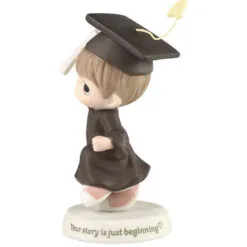 Precious Moments Graduation Boy Figurine, 6.5" -Hallmark shop Precious Moments Graduation Boy Figurine 193007 03