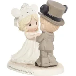 Precious Moments Happily Ever After Disney Wedding Couple Figurine, 6" 5 Precious Moments Happily Ever After Disney Wedding Couple Figurine, 6" -Hallmark shop Precious Moments Happily Ever After Disney Wedding Couple Figurine 6 root 191061 191061 02.jpg Source Image