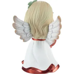 Precious Moments Wreathed In Christmas Glory Light-Up Musical Angel Figurine, 6" -Hallmark shop Precious Moments LightUp Musical Angel Figurine 231401 02